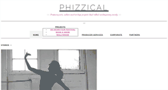 Desktop Screenshot of phizzical.com